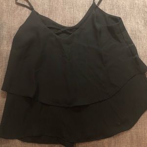 Women’s size small black tank top